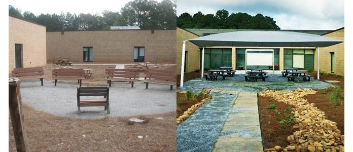 Georgia United Credit Union Donates Mini-Makeover to Shiloh Middle School