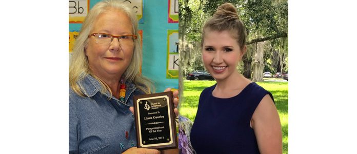 Two Gwinnett Special Education Paraprofessionals Earn Statewide Honor