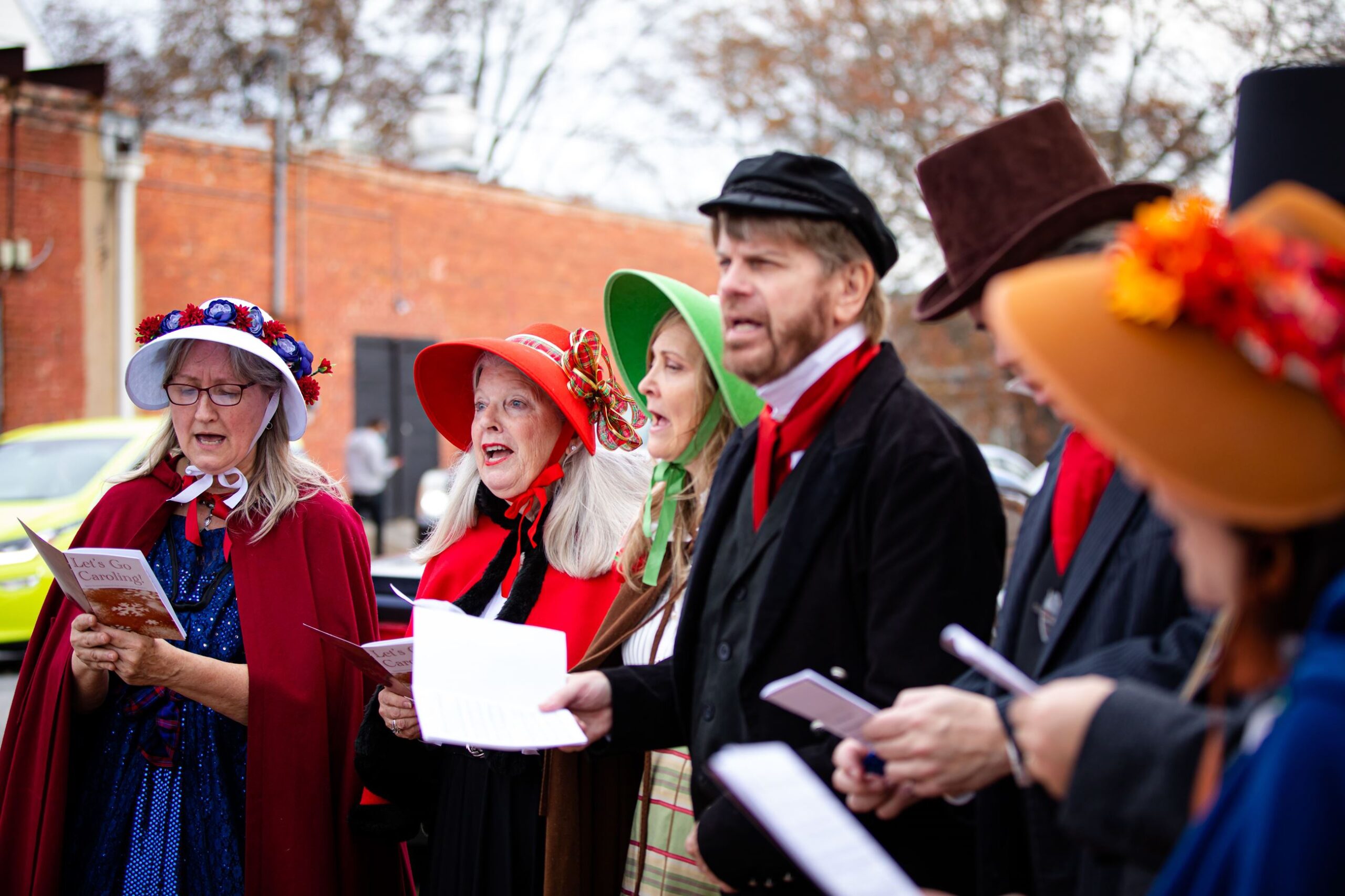 Carolers in Costume