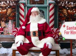 Spotted in Buford: Santa, Scanning Your Snacks