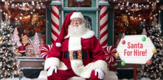 Spotted in Buford: Santa, Scanning Your Snacks