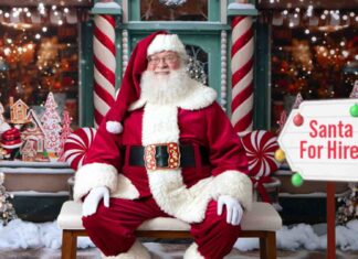 Spotted in Buford: Santa, Scanning Your Snacks