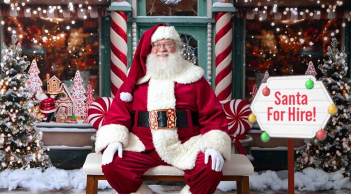 Spotted in Buford: Santa, Scanning Your Snacks